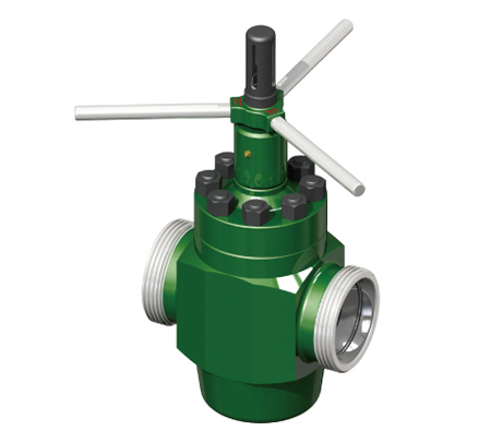 Metal to metal seal mud valve-union end